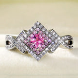 Creative Cross-wound  Diamond Zircon Ring, Versatile Jewelry - EverythingWhatYouWant