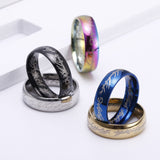Titanium Steel Ring Men's Ring Ring - EverythingWhatYouWant