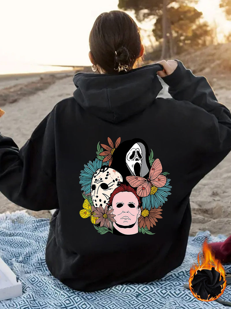 Loose hoodie Halloween hoodie - EverythingWhatYouWant