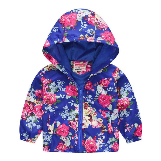 Children Hooded Windbreaker Toddler Baby Coat Infant Waterproof Hoodies For Girls - EverythingWhatYouWant