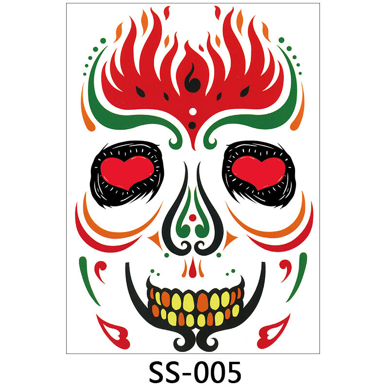 Halloween face sticker - EverythingWhatYouWant