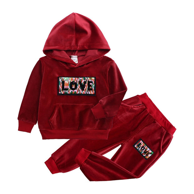 Boys Clothes Sets Toddler Girls Clothes Autumn Kids Clothing Sets Sport Suit Cotton Letter Boys Outfits Suits For Children - EverythingWhatYouWant