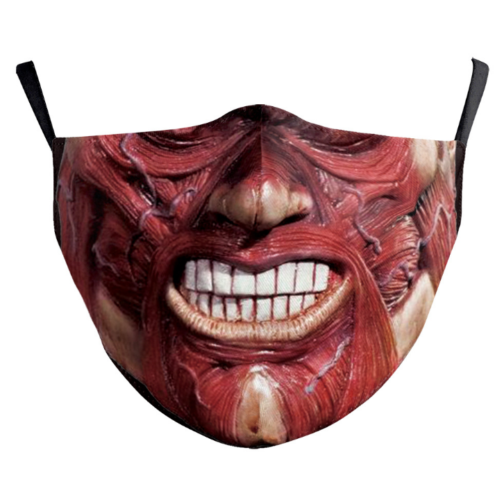 3D Halloween horror style mask - EverythingWhatYouWant