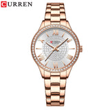 Ladies Watch Fashion Steel Band Watch Casual Ladies Watch Quartz Watch Watch - EverythingWhatYouWant
