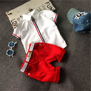 Children Clothing Sets Baby Boys Girls T Shirts+Shorts Pants Sports Suit Kids Clothes - EverythingWhatYouWant