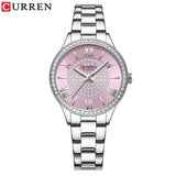 Ladies Watch Fashion Steel Band Watch Casual Ladies Watch Quartz Watch Watch - EverythingWhatYouWant