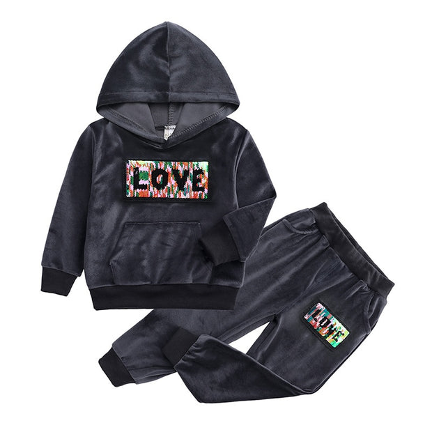 Boys Clothes Sets Toddler Girls Clothes Autumn Kids Clothing Sets Sport Suit Cotton Letter Boys Outfits Suits For Children - EverythingWhatYouWant