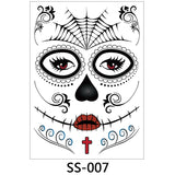 Halloween face sticker - EverythingWhatYouWant