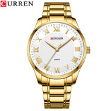Men's Watch Business Steel Band Watch Fashion Casual Quartz Watch - EverythingWhatYouWant