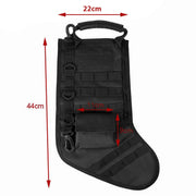Tactical Christmas Stockings Military Storage Bag Christmas Stockings Hanging Decorations Outdoor Sports Multi-Functional Portable Bag - EverythingWhatYouWant