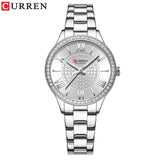Ladies Watch Fashion Steel Band Watch Casual Ladies Watch Quartz Watch Watch - EverythingWhatYouWant