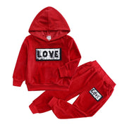 Boys Clothes Sets Toddler Girls Clothes Autumn Kids Clothing Sets Sport Suit Cotton Letter Boys Outfits Suits For Children - EverythingWhatYouWant