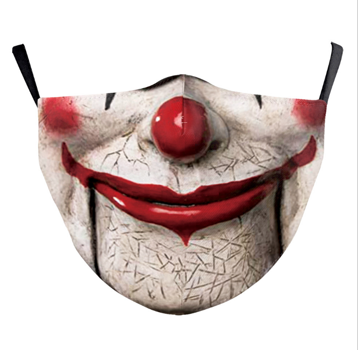 3D Halloween horror style mask - EverythingWhatYouWant