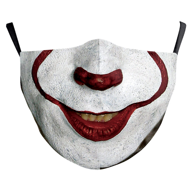 3D Halloween horror style mask - EverythingWhatYouWant