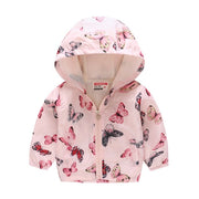 Children Hooded Windbreaker Toddler Baby Coat Infant Waterproof Hoodies For Girls - EverythingWhatYouWant
