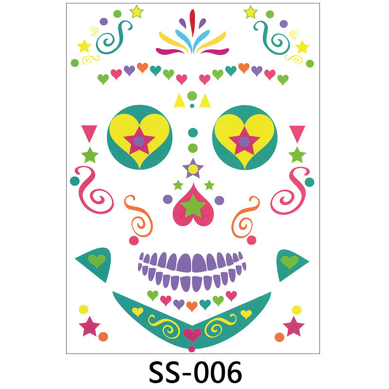 Halloween face sticker - EverythingWhatYouWant