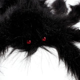 Halloween Horrible Big Black Furry Fake Spider  Halloween Decoration - EverythingWhatYouWant