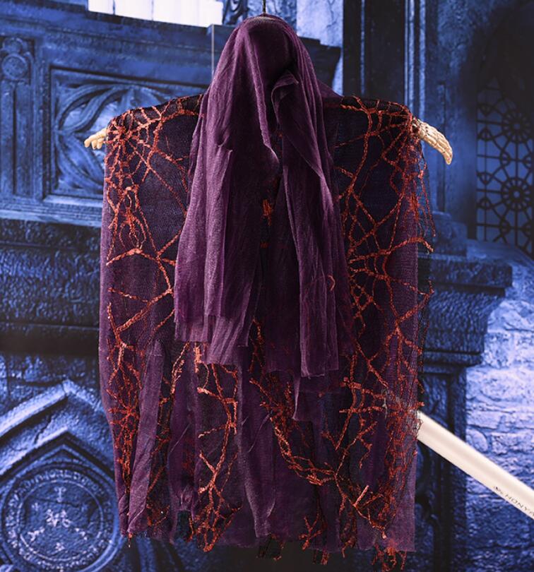 Halloween Hang Ghost Resin Electric Skull Bar Door Welcome Halloween - EverythingWhatYouWant