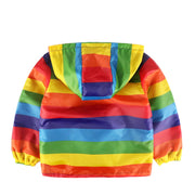 Children Hooded Windbreaker Toddler Baby Coat Infant Waterproof Hoodies For Girls - EverythingWhatYouWant