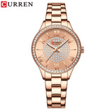 Ladies Watch Fashion Steel Band Watch Casual Ladies Watch Quartz Watch Watch - EverythingWhatYouWant