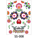 Halloween face sticker - EverythingWhatYouWant