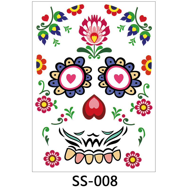 Halloween face sticker - EverythingWhatYouWant