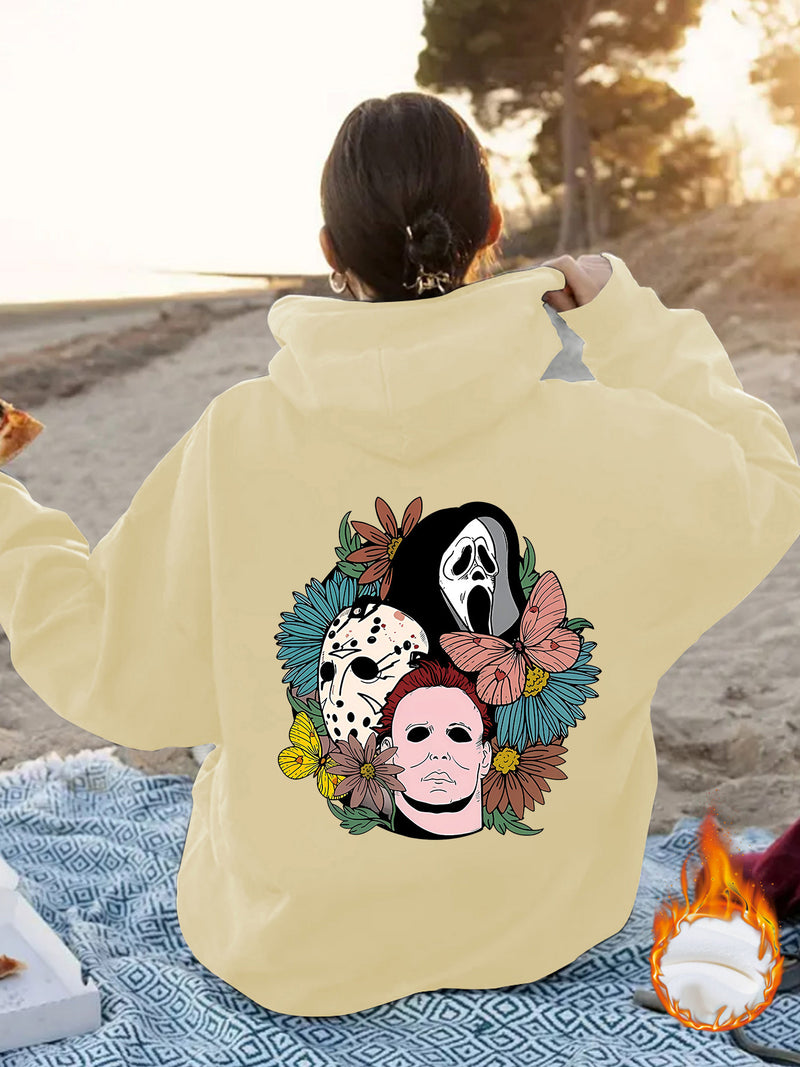Loose hoodie Halloween hoodie - EverythingWhatYouWant