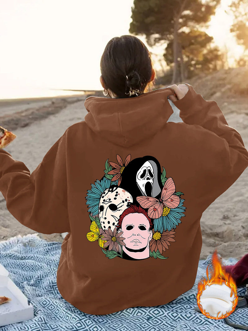 Loose hoodie Halloween hoodie - EverythingWhatYouWant