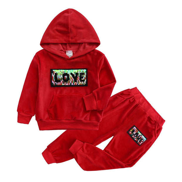 Boys Clothes Sets Toddler Girls Clothes Autumn Kids Clothing Sets Sport Suit Cotton Letter Boys Outfits Suits For Children - EverythingWhatYouWant