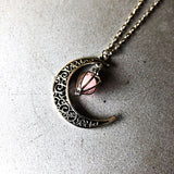 Moon Glowing Necklace Halloween Gifts - EverythingWhatYouWant