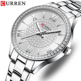 Ladies Watch Fashion Steel Band Watch Casual Ladies Watch Quartz Watch Watch - EverythingWhatYouWant