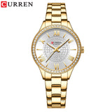 Ladies Watch Fashion Steel Band Watch Casual Ladies Watch Quartz Watch Watch - EverythingWhatYouWant