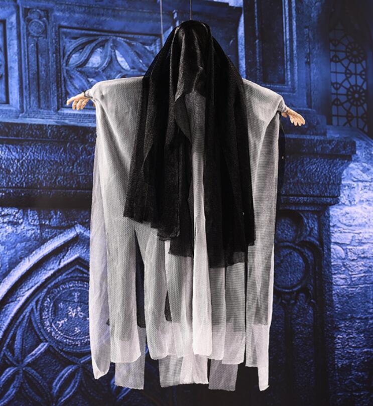 Halloween Hang Ghost Resin Electric Skull Bar Door Welcome Halloween - EverythingWhatYouWant