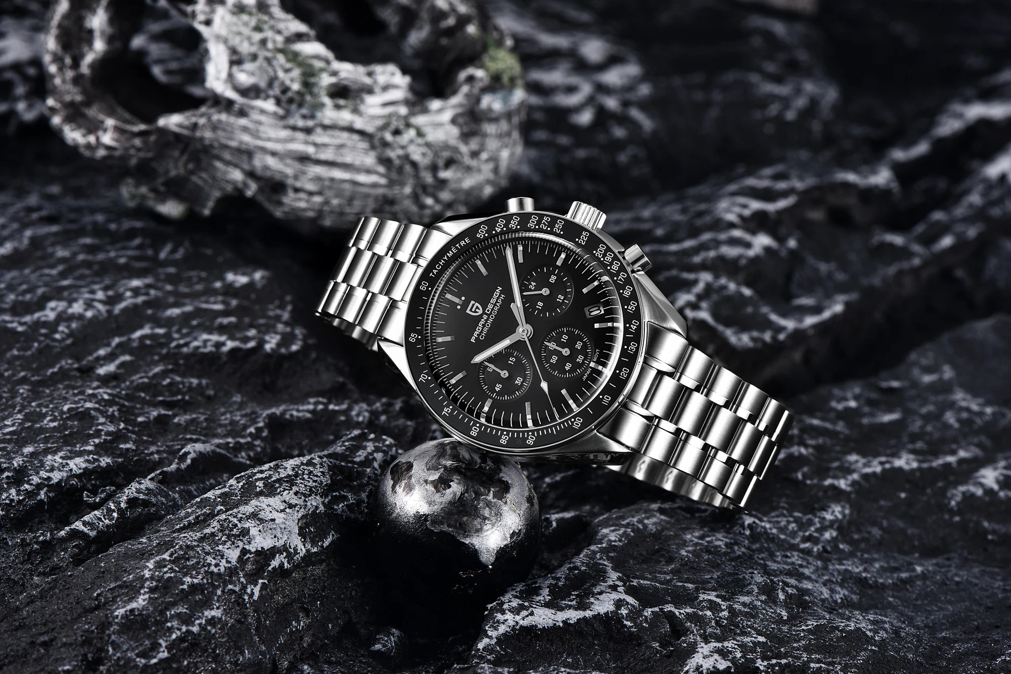 PAGANI DESIGN PD1701 Tribute to CK2998 Moon Watch Retro Quartz Watch For Men AR Sapphire crystal Sport Chronograph Man 2026 New - EverythingWhatYouWant