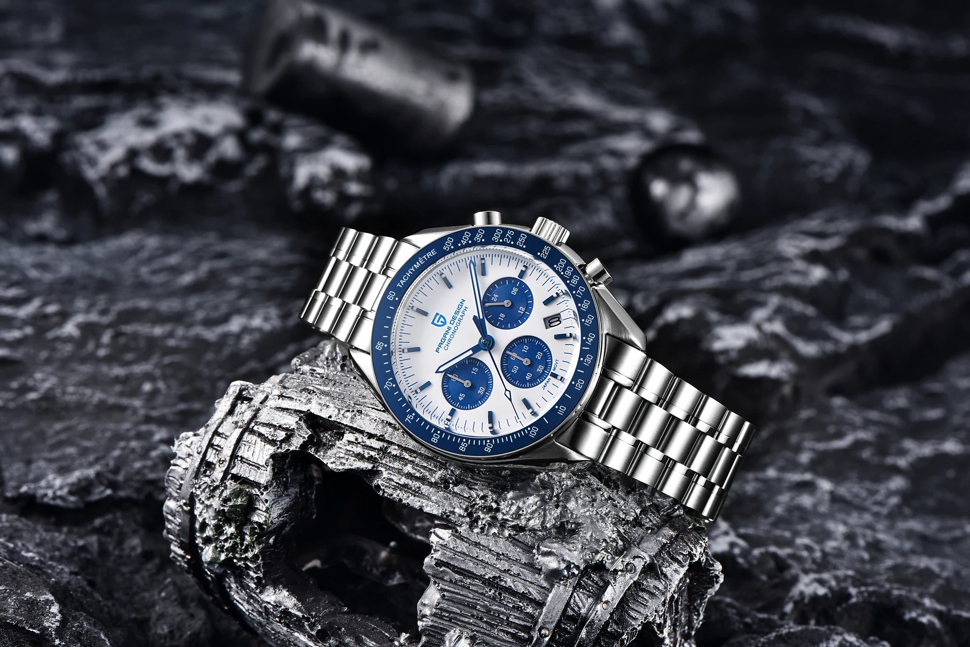 PAGANI DESIGN PD1701 Tribute to CK2998 Moon Watch Retro Quartz Watch For Men AR Sapphire crystal Sport Chronograph Man 2026 New - EverythingWhatYouWant