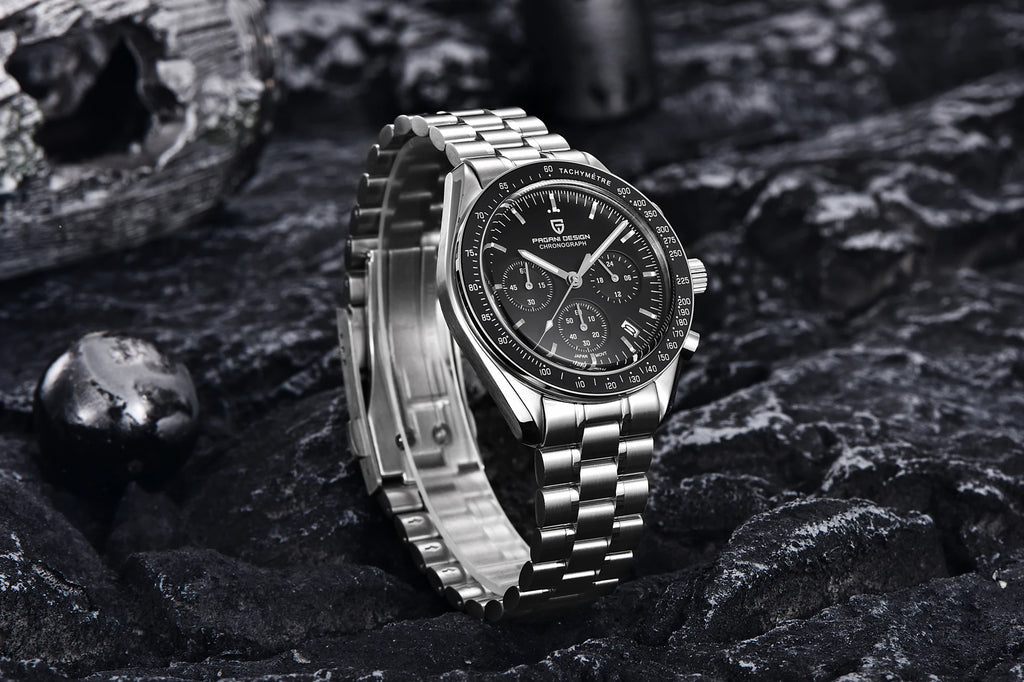 PAGANI DESIGN PD1701 Tribute to CK2998 Moon Watch Retro Quartz Watch For Men AR Sapphire crystal Sport Chronograph Man 2026 New - EverythingWhatYouWant