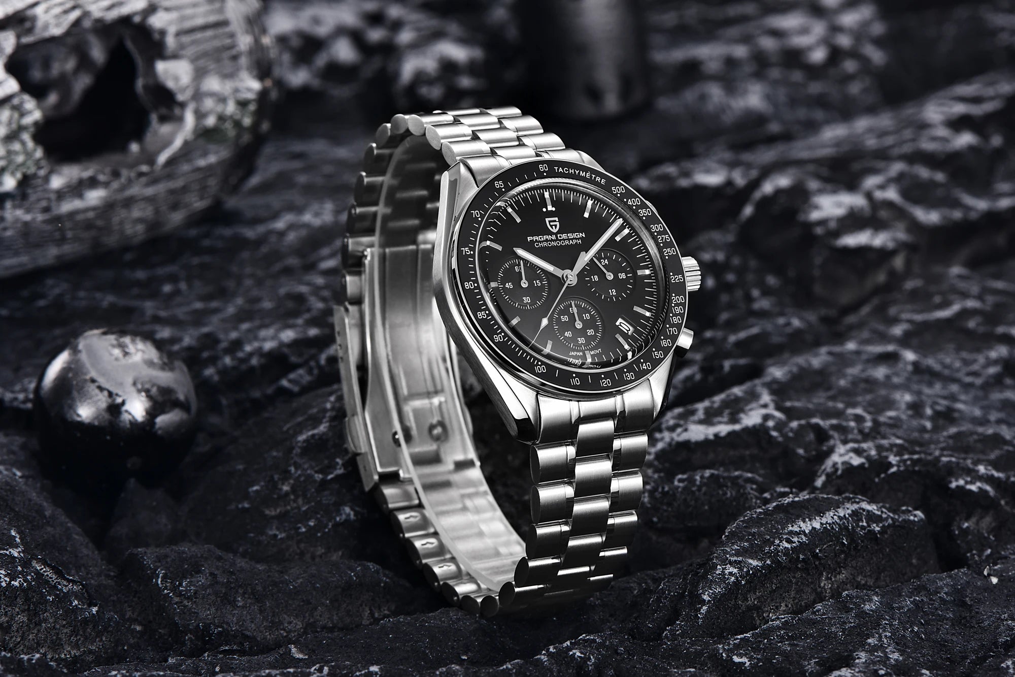 PAGANI DESIGN PD1701 Tribute to CK2998 Moon Watch Retro Quartz Watch For Men AR Sapphire crystal Sport Chronograph Man 2026 New - EverythingWhatYouWant