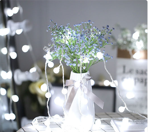 Warm LED small ball lights for a cozy Christmas glow

USB + battery powered for flexible placement anywhere

Remote control for brightness, modes, and timer settings

Perfect for trees, walls, windows, shelves & Christmas displays

Energy-efficient and safe for indoor use

Great for holiday décor, parties, and home ambiance