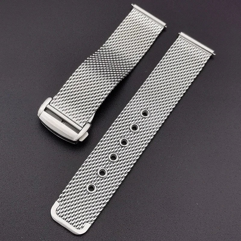 Strap for Omega for Seamaster 300 007 Watch Band 20mm 22mm Stainless Steel  Luxury Mesh Bracelet Business Watch Accessories - EverythingWhatYouWant