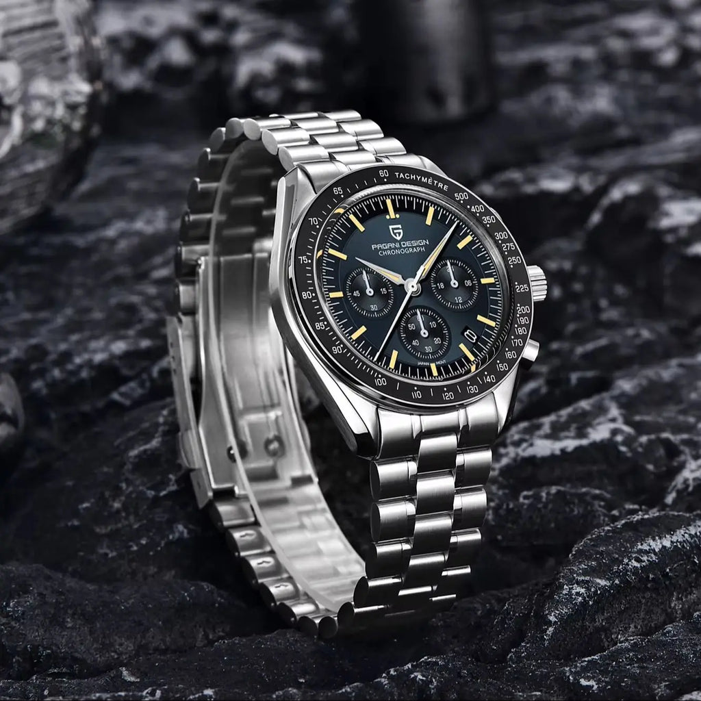 PAGANI DESIGN PD1701 Tribute to CK2998 Moon Watch Retro Quartz Watch For Men AR Sapphire crystal Sport Chronograph Man 2026 New - EverythingWhatYouWant