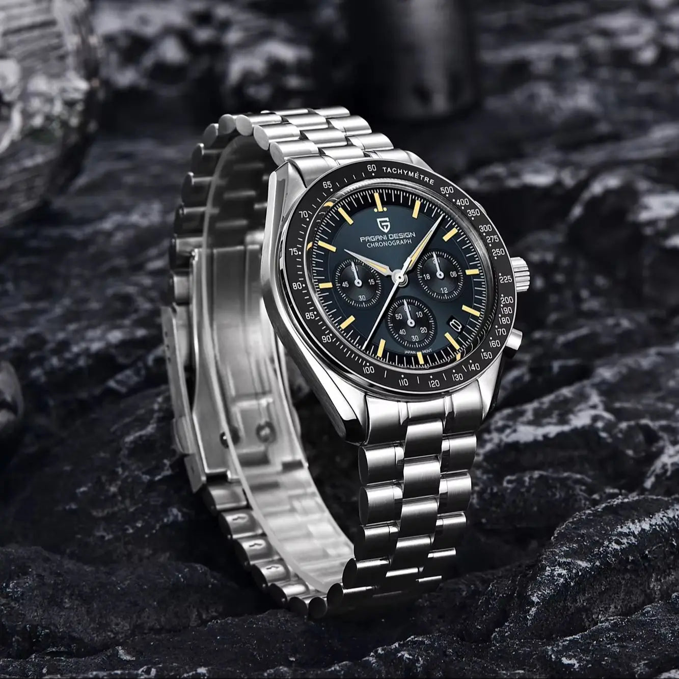 PAGANI DESIGN PD1701 Tribute to CK2998 Moon Watch Retro Quartz Watch For Men AR Sapphire crystal Sport Chronograph Man 2026 New - EverythingWhatYouWant