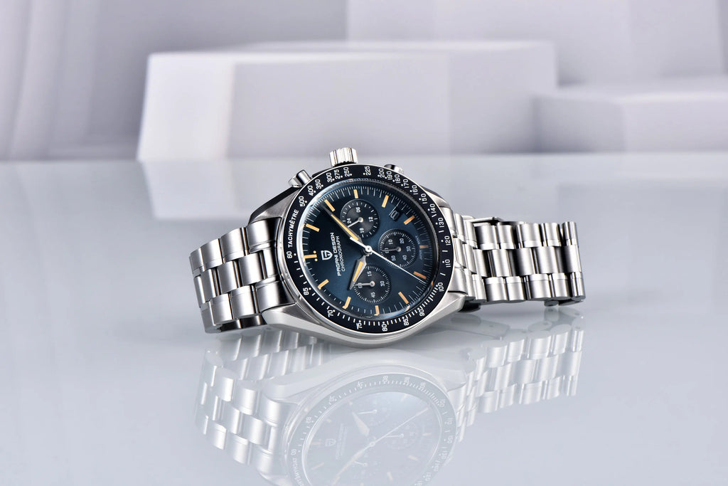 PAGANI DESIGN PD1701 Tribute to CK2998 Moon Watch Retro Quartz Watch For Men AR Sapphire crystal Sport Chronograph Man 2026 New - EverythingWhatYouWant