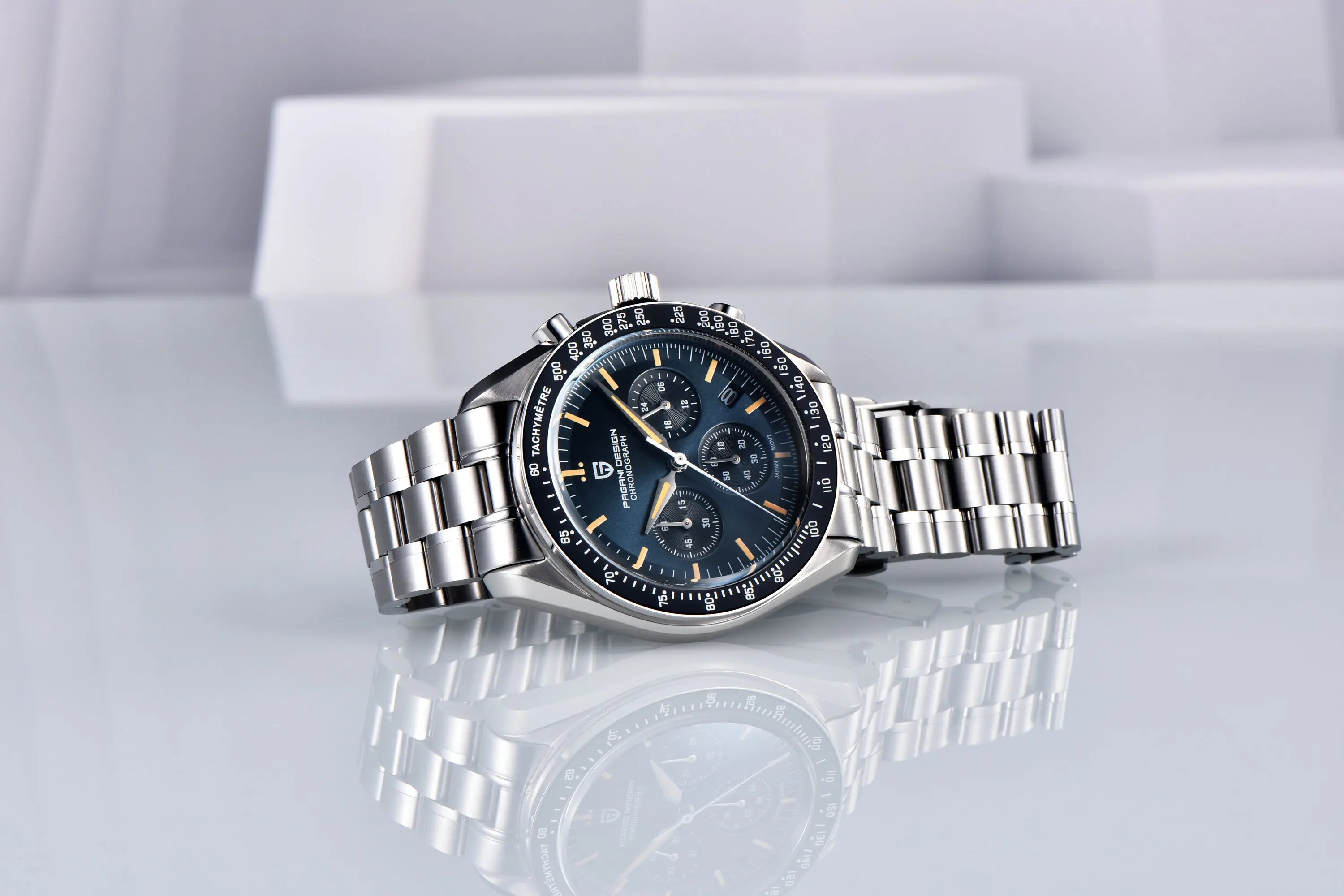 PAGANI DESIGN PD1701 Tribute to CK2998 Moon Watch Retro Quartz Watch For Men AR Sapphire crystal Sport Chronograph Man 2026 New - EverythingWhatYouWant