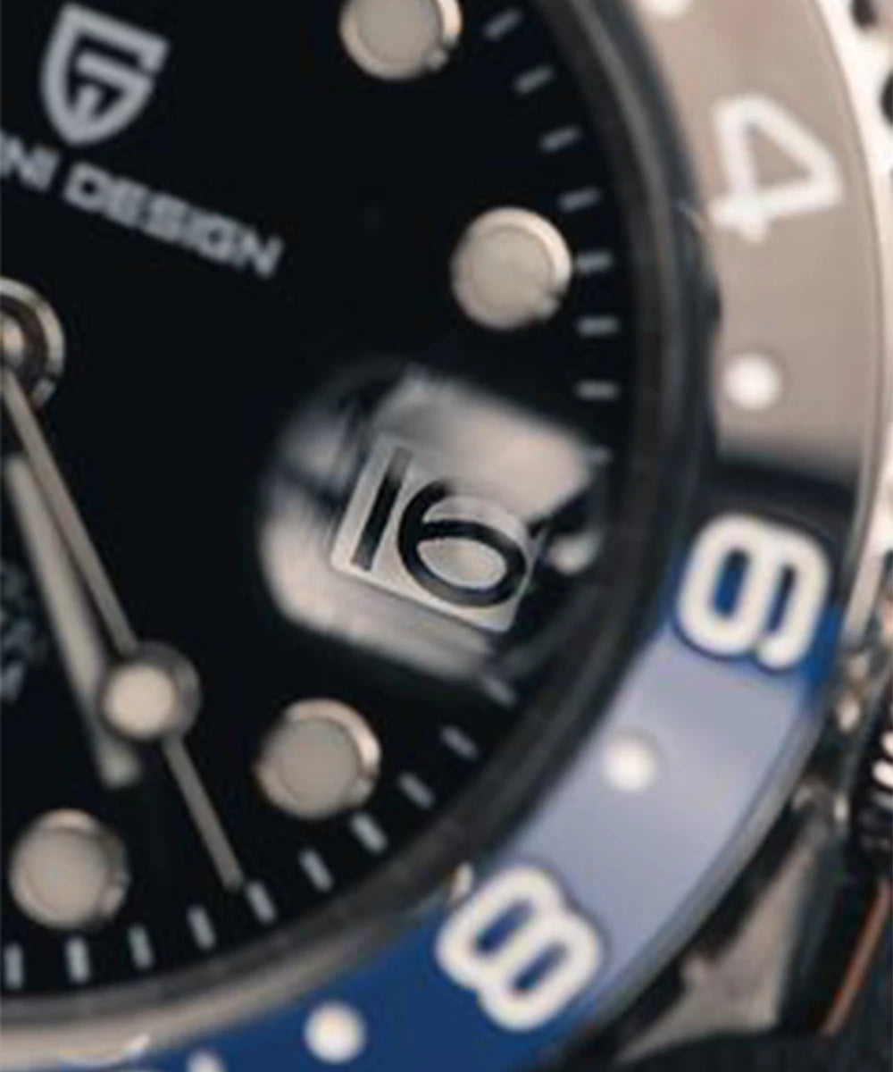 PAGANI DESIGN New V2 40MM GMT Men watch Mechanical Watches Luxury Automatic Sapphire Glass Waterproof Wrist Watches for men - EverythingWhatYouWant