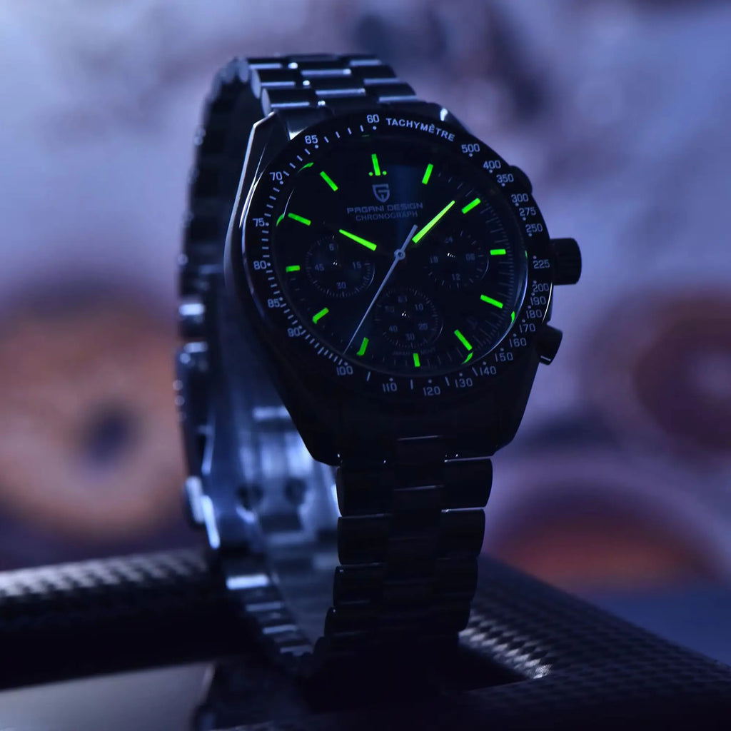 PAGANI DESIGN PD1701 Tribute to CK2998 Moon Watch Retro Quartz Watch For Men AR Sapphire crystal Sport Chronograph Man 2026 New - EverythingWhatYouWant