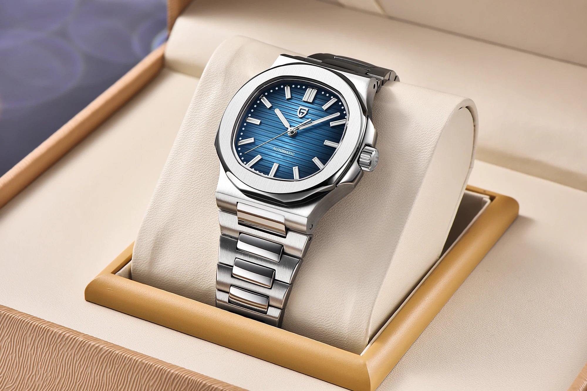 PAGANI DESIGN Top Luxury Automatic Watch For Men Mechanical Watches Men Sports Waterproof Sapphire Stainless Steel Reloj Hombre - EverythingWhatYouWant