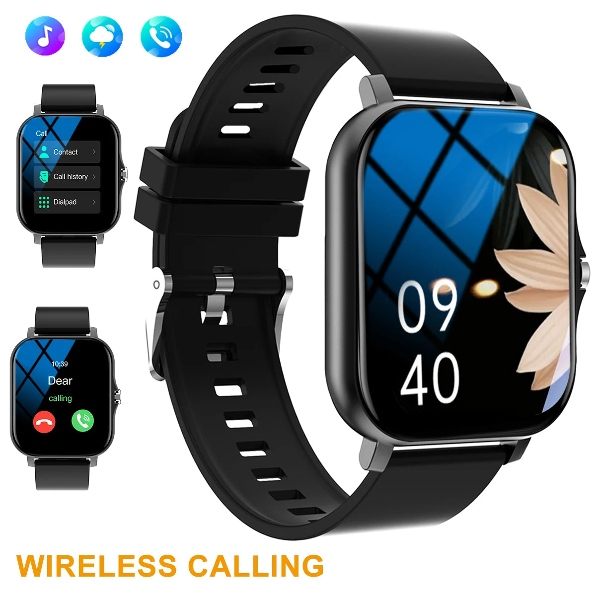 Hot Smart watch, multi-function sports smart watch, wireless call/wireless music, multiple APP message reminders - EverythingWhatYouWant