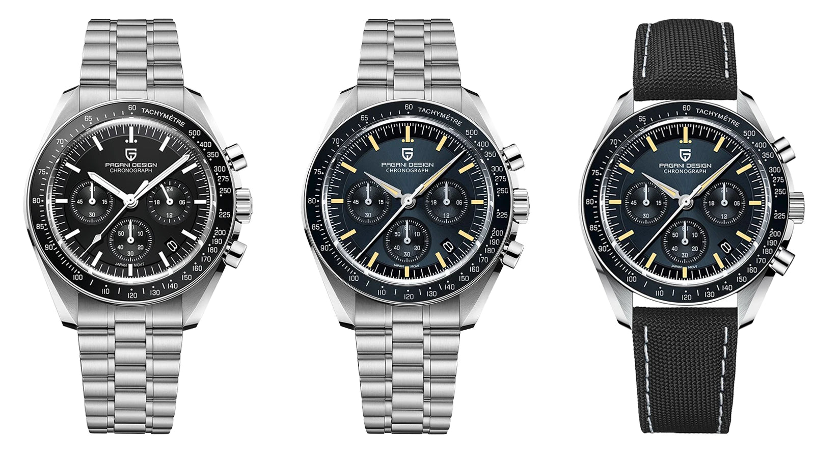 PAGANI DESIGN PD1701 Tribute to CK2998 Moon Watch Retro Quartz Watch For Men AR Sapphire crystal Sport Chronograph Man 2026 New - EverythingWhatYouWant