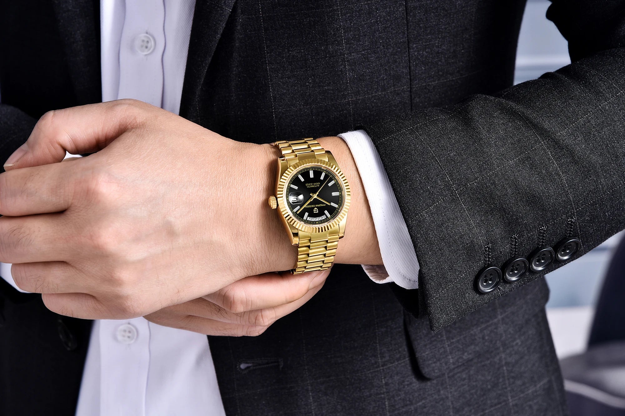 PAGANI DESIGN 2025 New DD36 Men's Watches Luxury Automatic Watch Men AR Sapphire Glass Mechanical Wristwatch Men ST16 Movt Clock - EverythingWhatYouWant