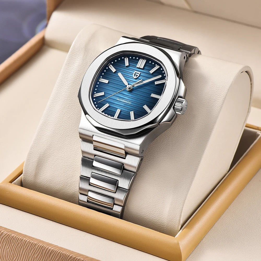 PAGANI DESIGN Top Luxury Automatic Watch For Men Mechanical Watches Men Sports Waterproof Sapphire Stainless Steel Reloj Hombre - EverythingWhatYouWant
